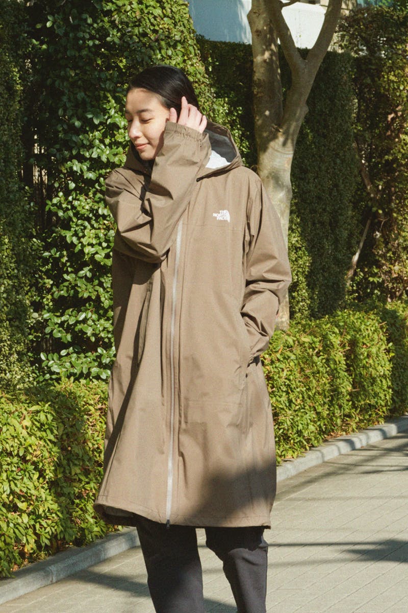 the north face trench coats